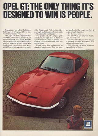 Illustration for article titled The Opel GT: A History